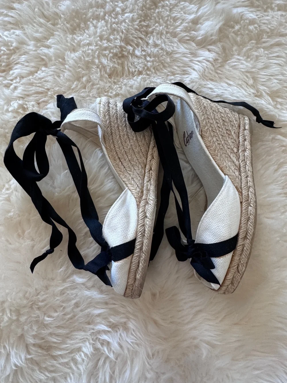Castaner Lace up Espadrille Sandals